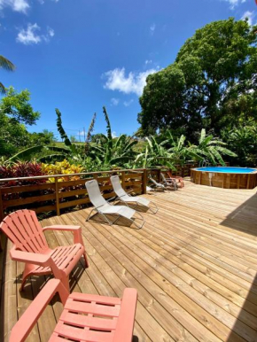Ti family nature gite location vacances Guadeloupe